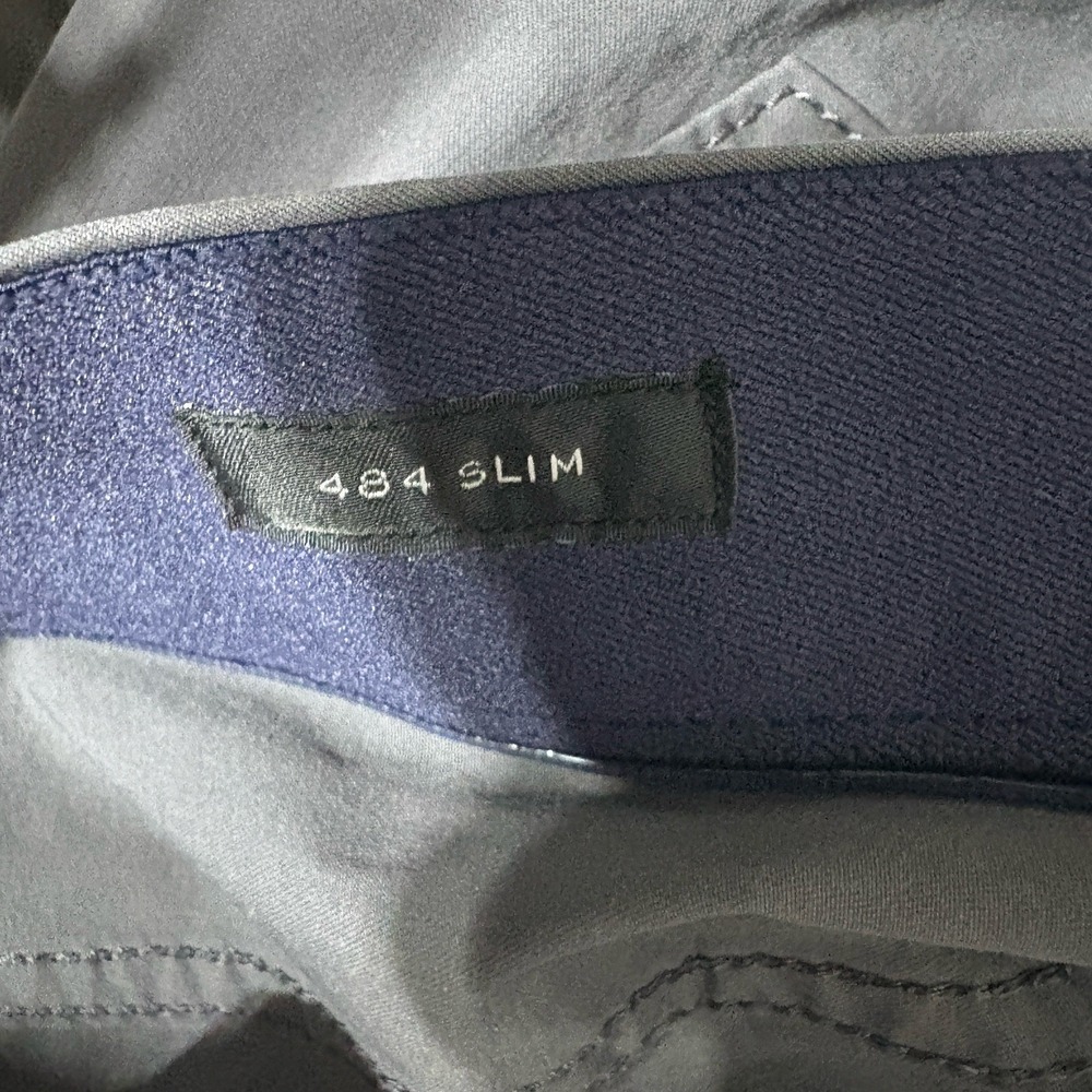 J Crew Pants Mens 35 X 32 Gray Stretch 484 Slim Stretch Chino Straight Leg - Picture 9 of 10